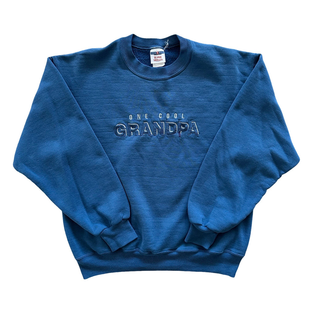 One Cool Grandpa Medium Crewneck