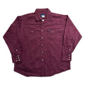 Maroon Wrangler Western Shirt