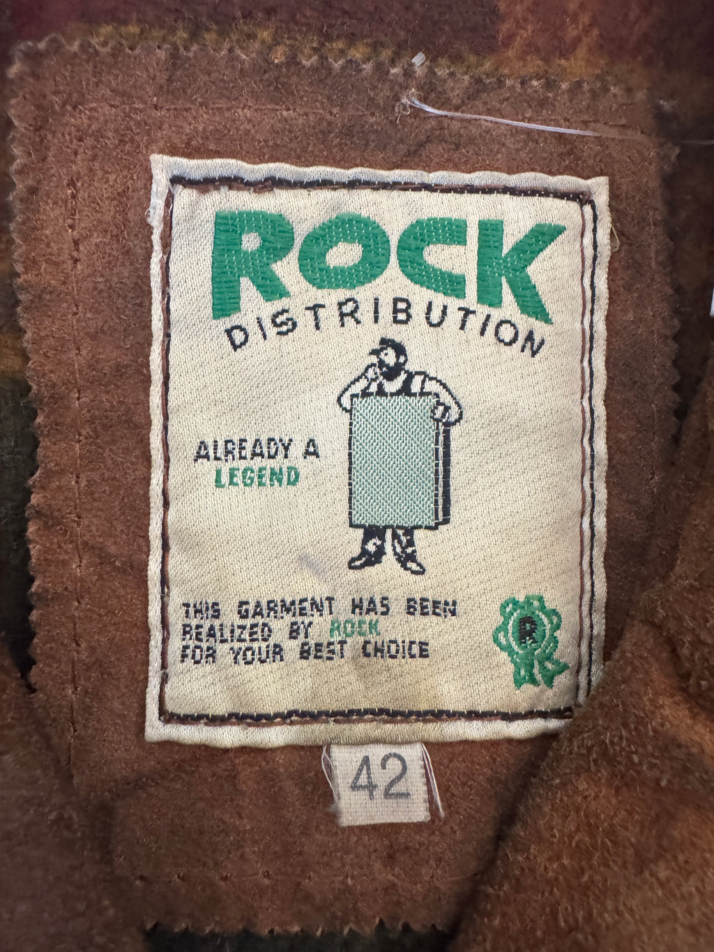 Rock Distribution Large Suede Fringe Jacket