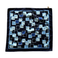 Black & Blue Geometric Bandana