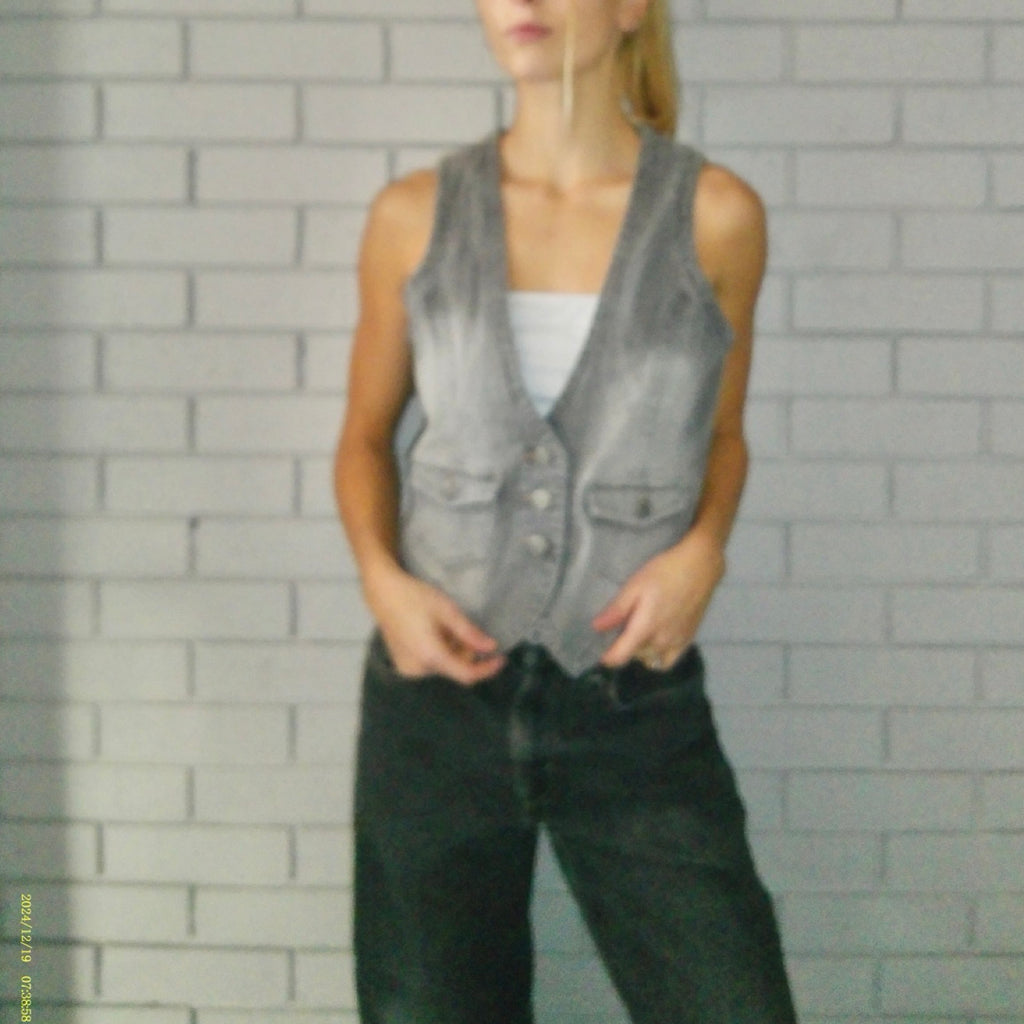 Y.O.U Medium Denim Vest