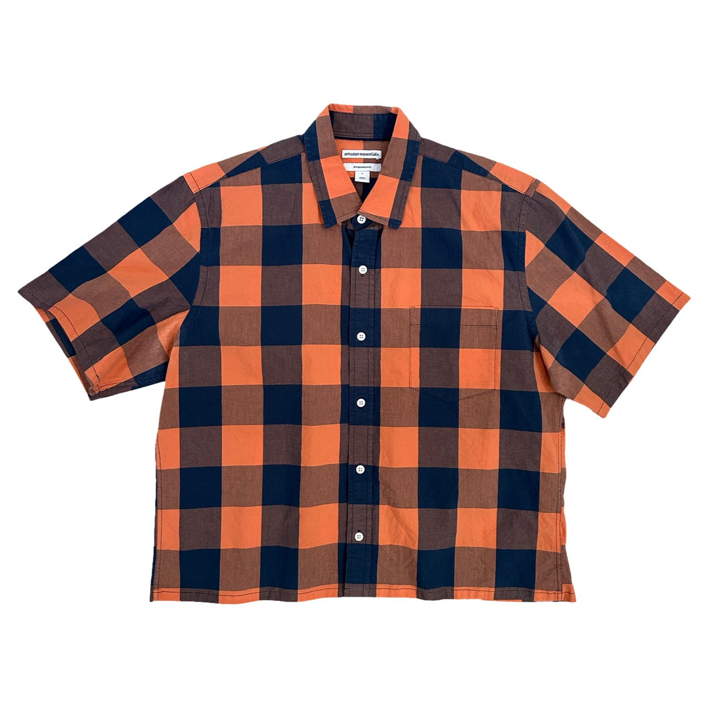 Boxy Waistline Cut Shirt - Warm Colorways