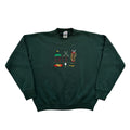 Embroidered Golf Large Crewneck