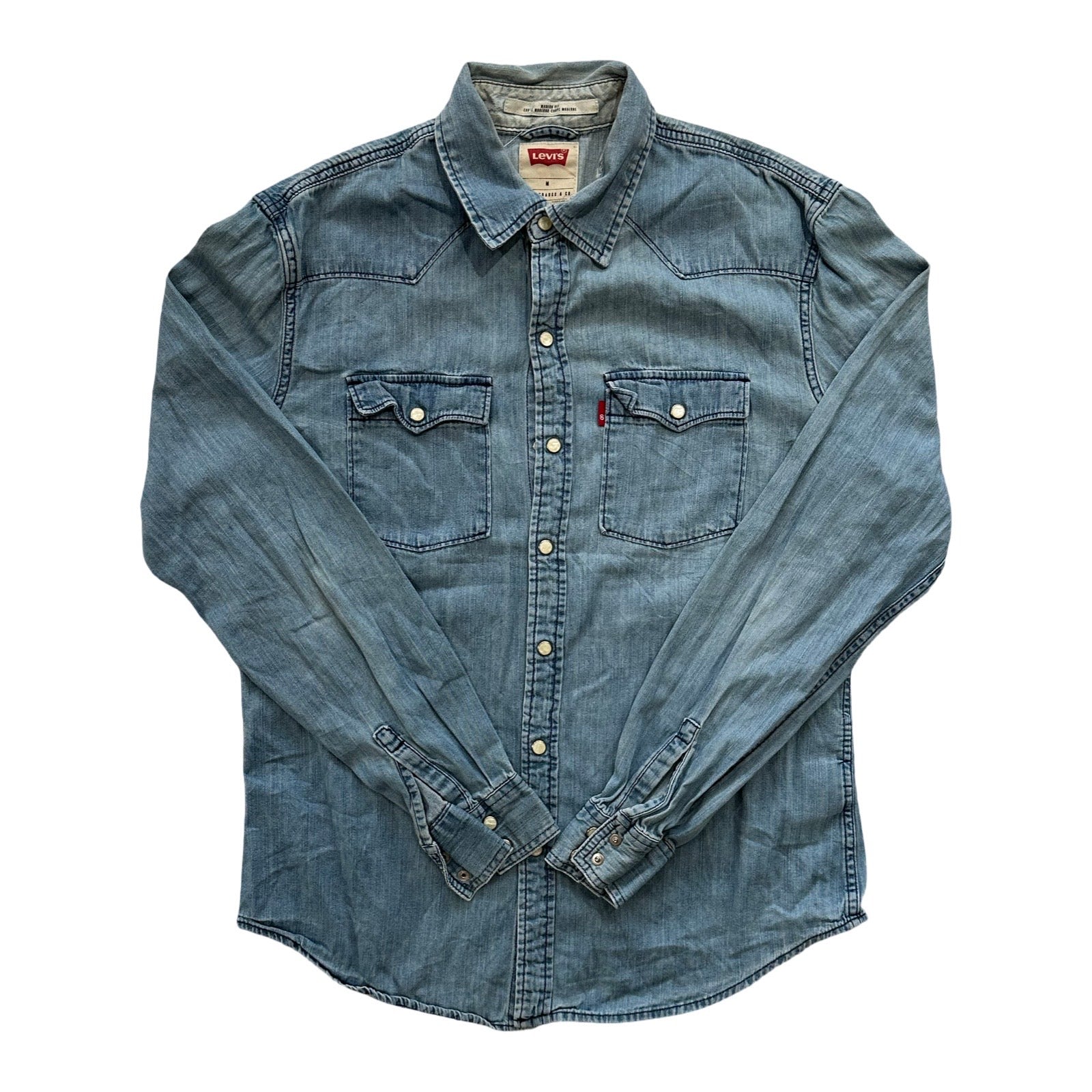 Denim Levi Strauss & Co Western Shirt