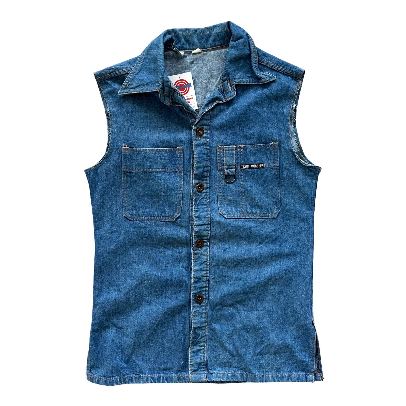 Lee Cooper Large Denim Vest