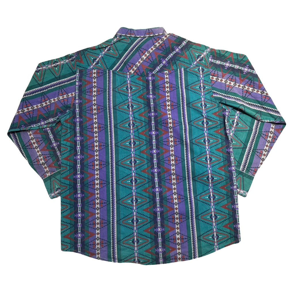 Green SaddleBrook Western Shirt