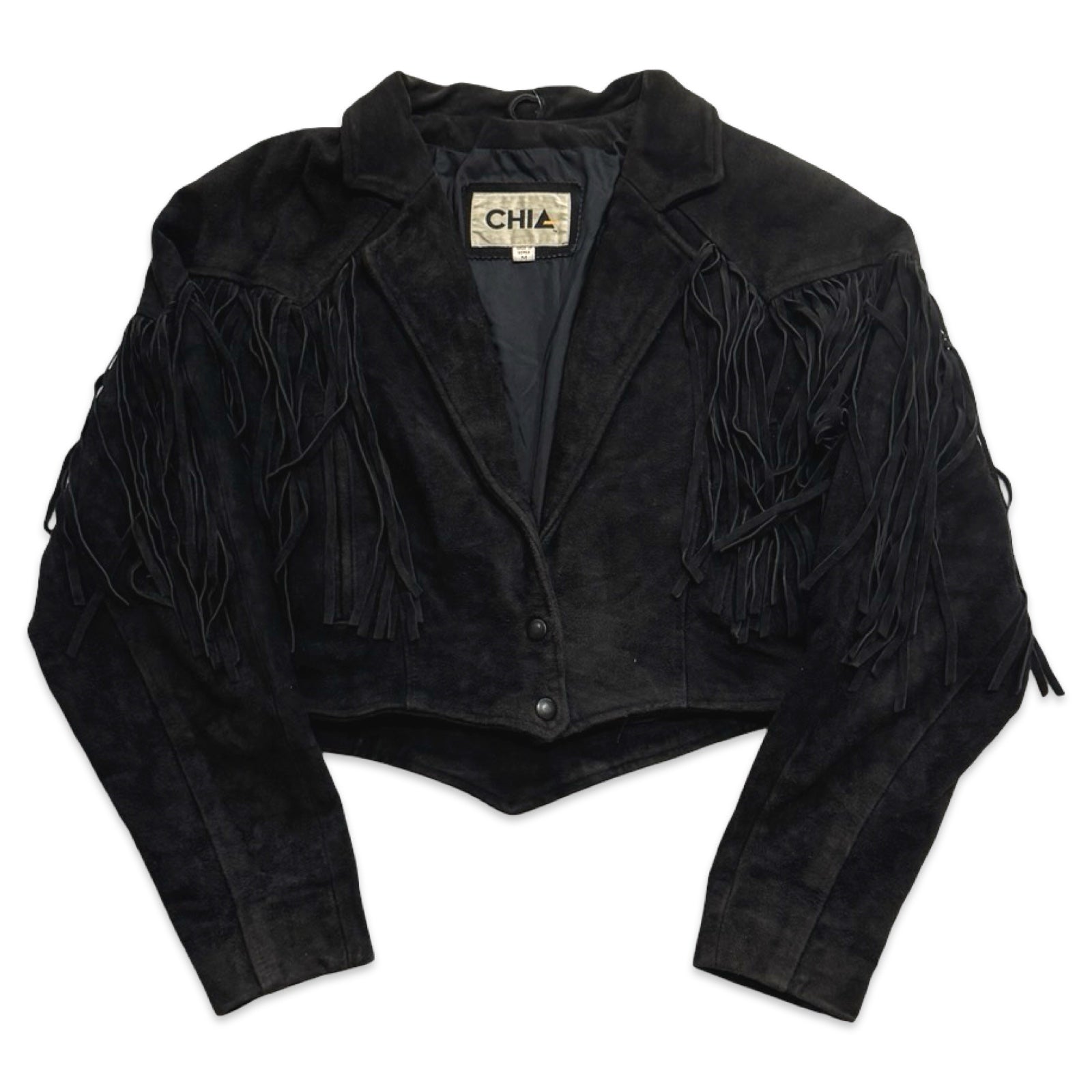 Chia Medium Suede Fringe Jacket