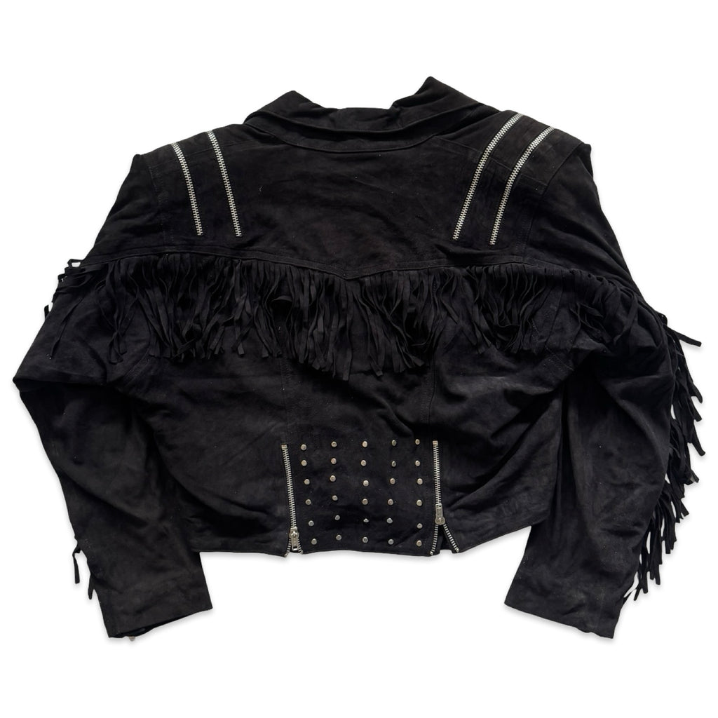 Wahyu Medium Suede Fringe Jacket