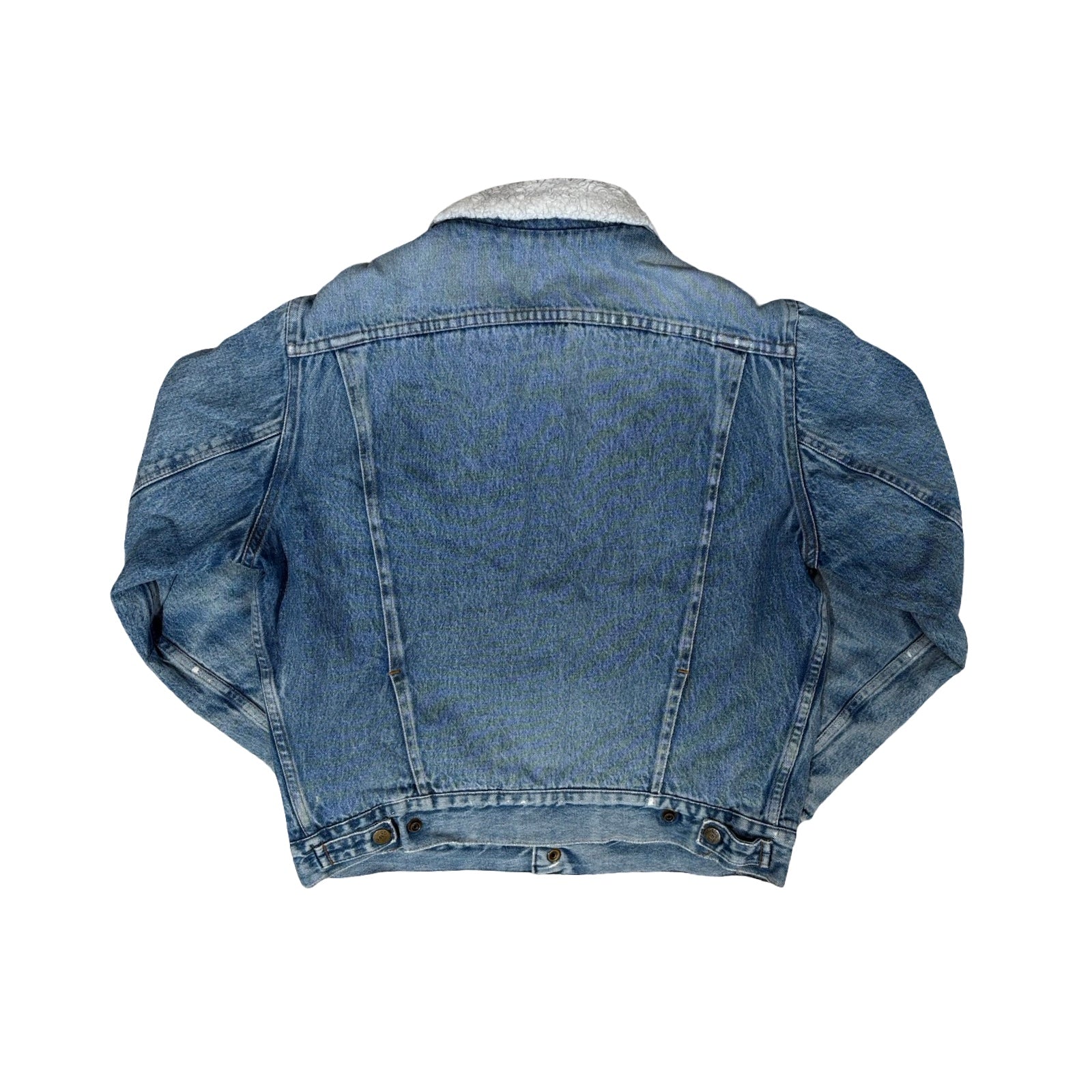 Rifle Trademark Medium Sherpa Lined Denim Jacket