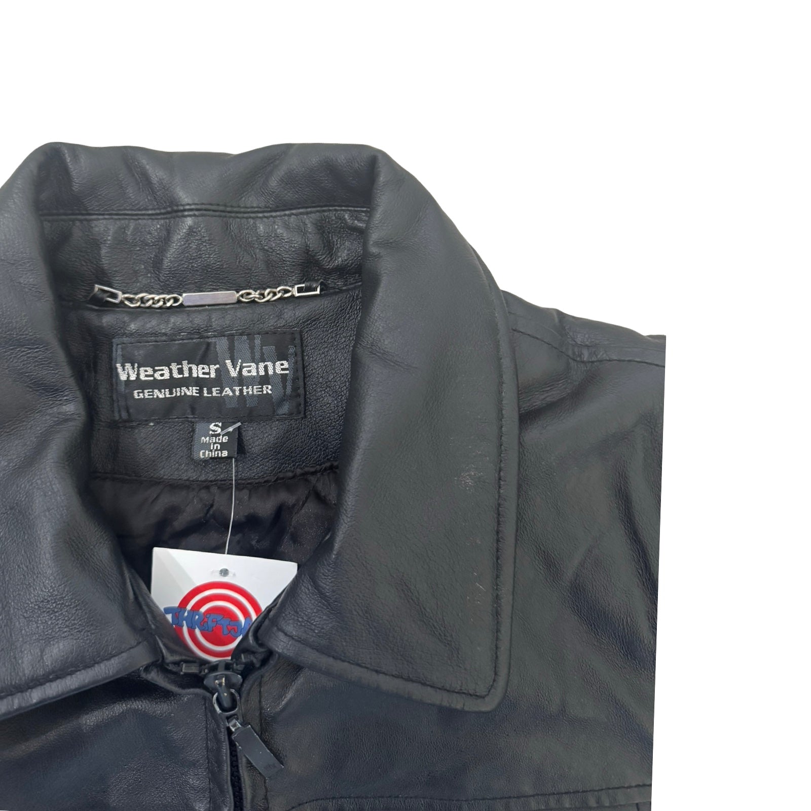 Weather Vane Small Leather Jacket