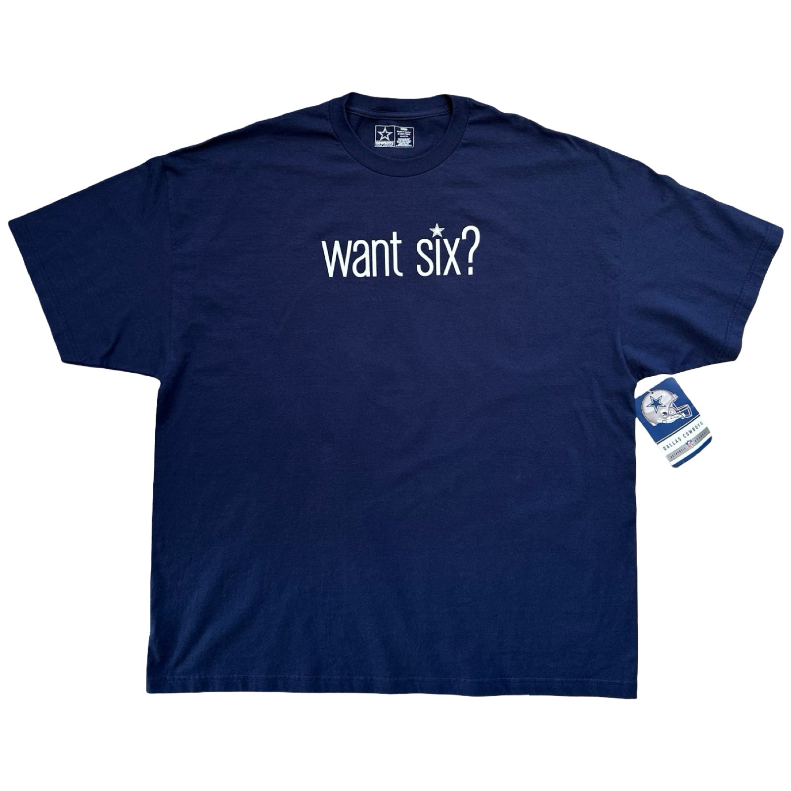 want six? Dallas Cowboys 2XL T-Shirt