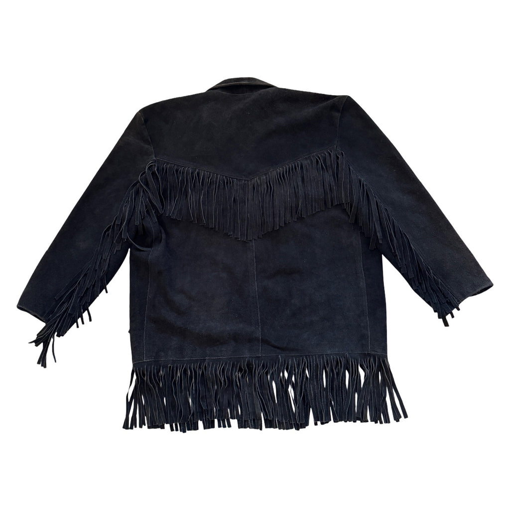 JD Medium Suede Fringe Jacket