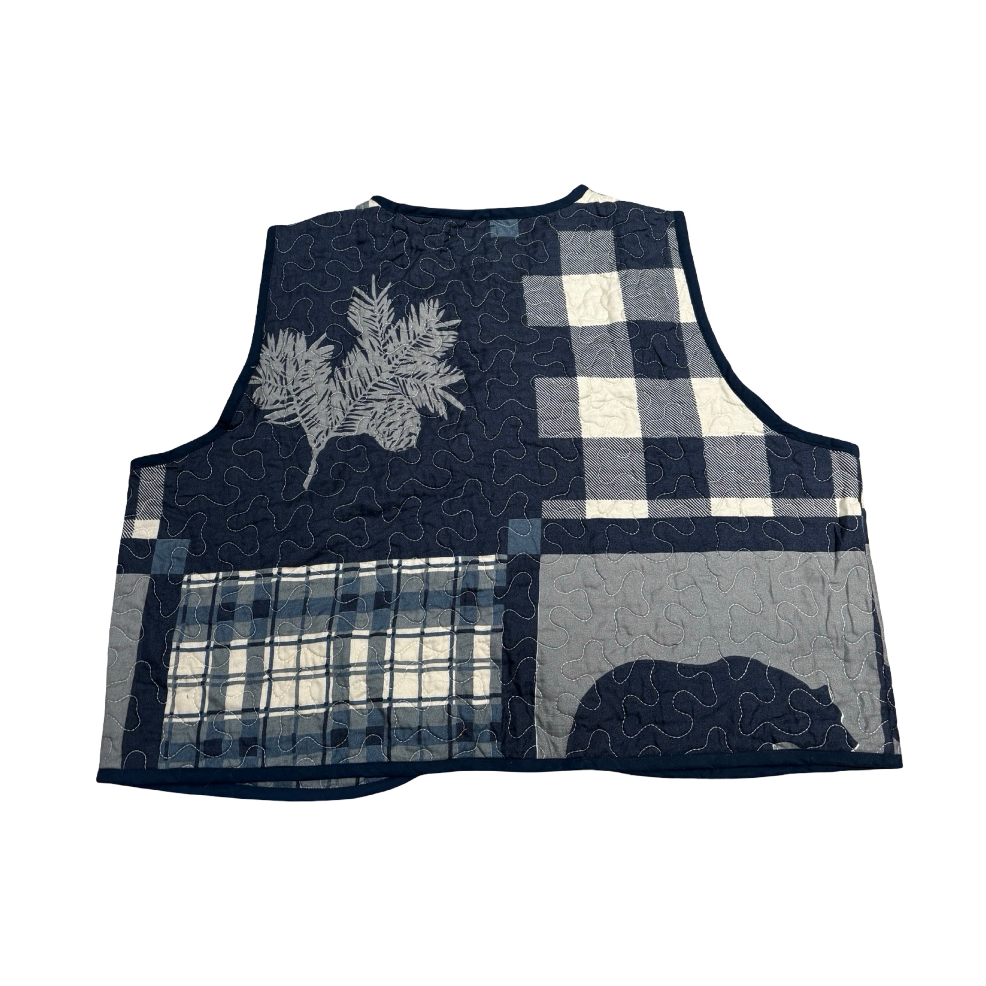 Winter Wonderland Quilted Vest Reworks