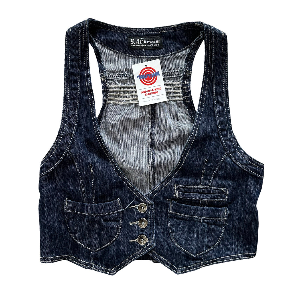 S.AC Medium Denim Vest