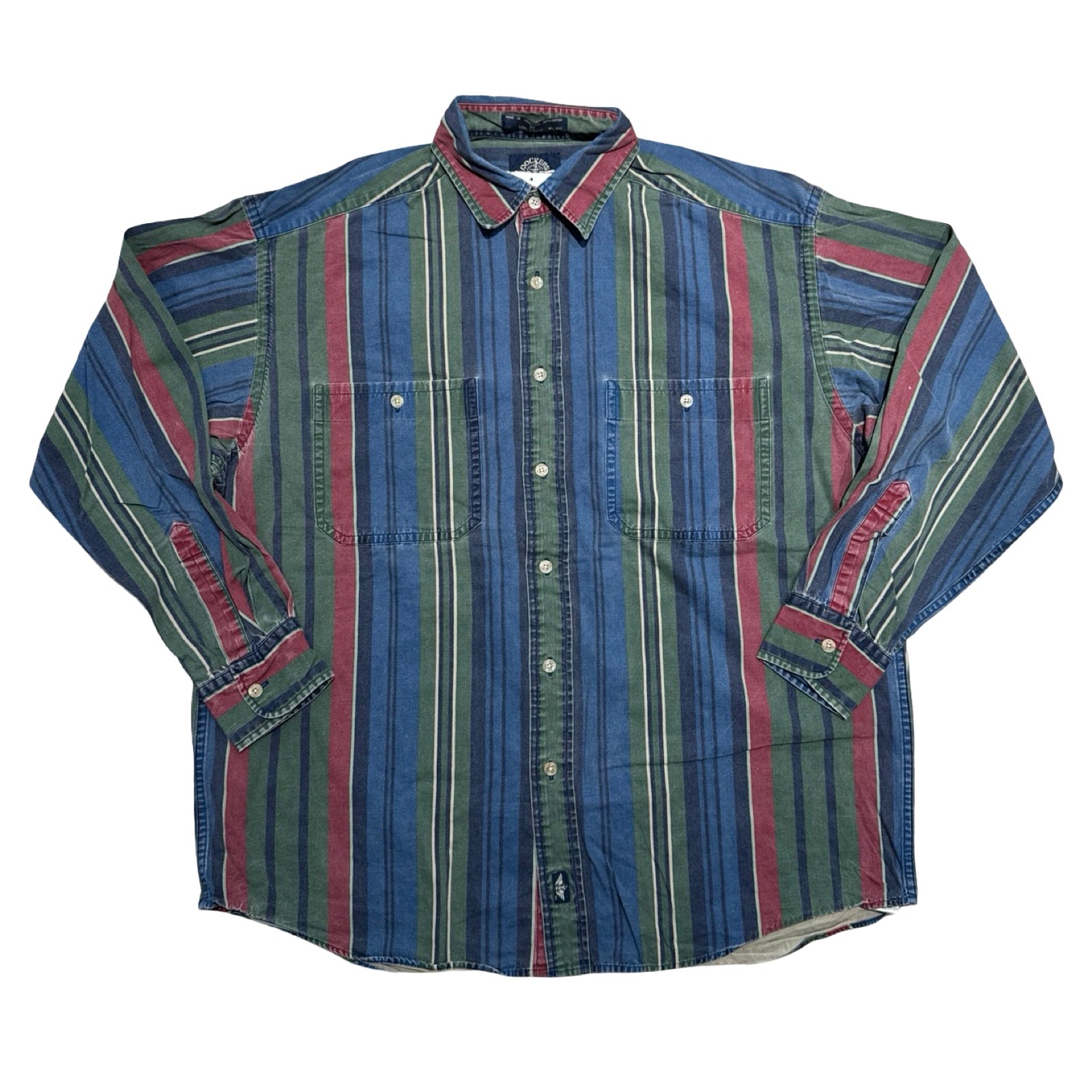 Striped Levi Dockers Western Shirt