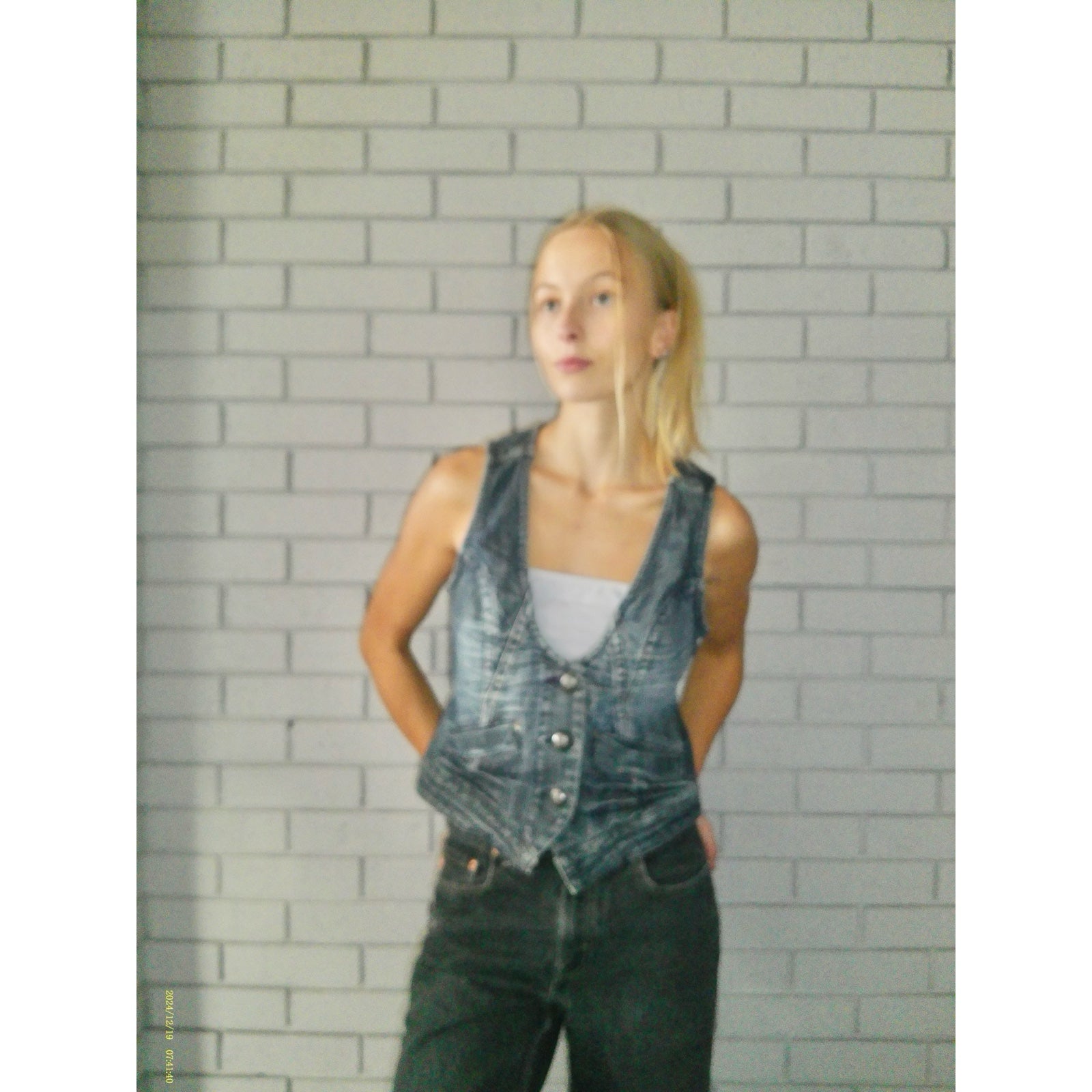 Street One Medium Denim Vest