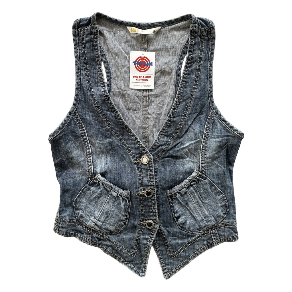 Mas Fashion Medium Denim Vest