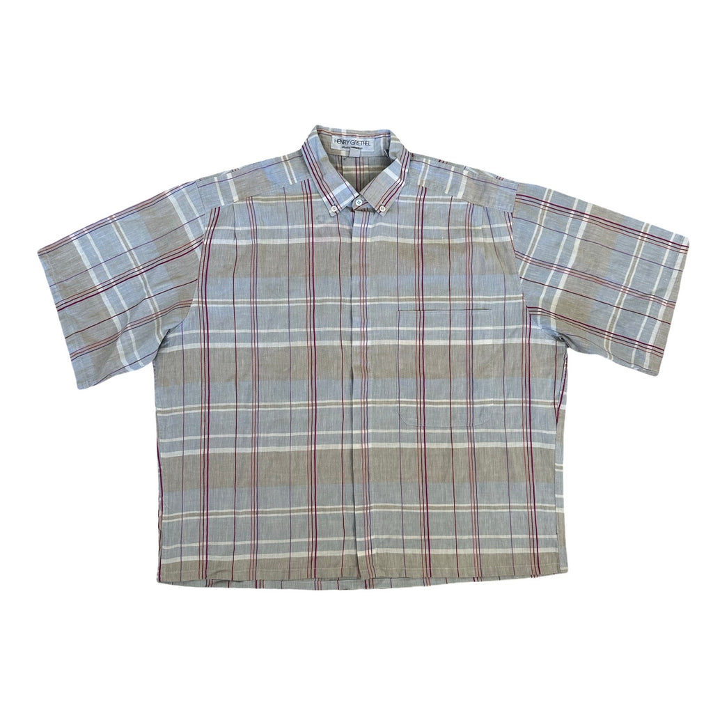 Boxy Waistline Cut Shirt - Neutral Colorways