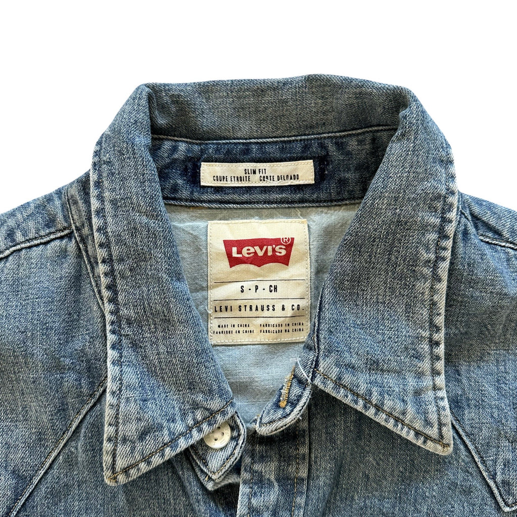 Levi Strauss Small Denim Western Shirt