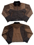 "THE CROP" Cropped Monochrome Patchwork Jackets