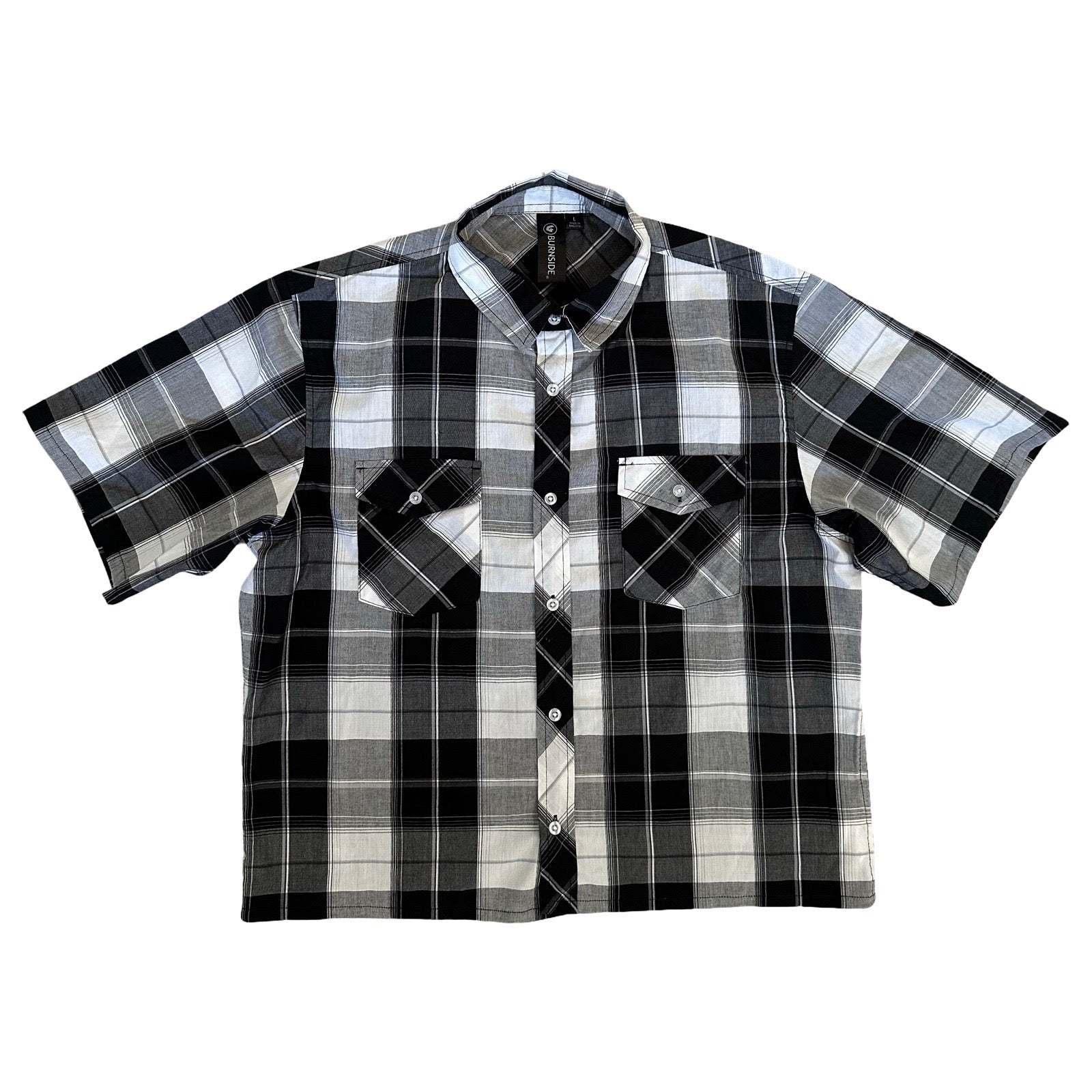 Boxy Waistline Cut Shirt - Neutral Colorways