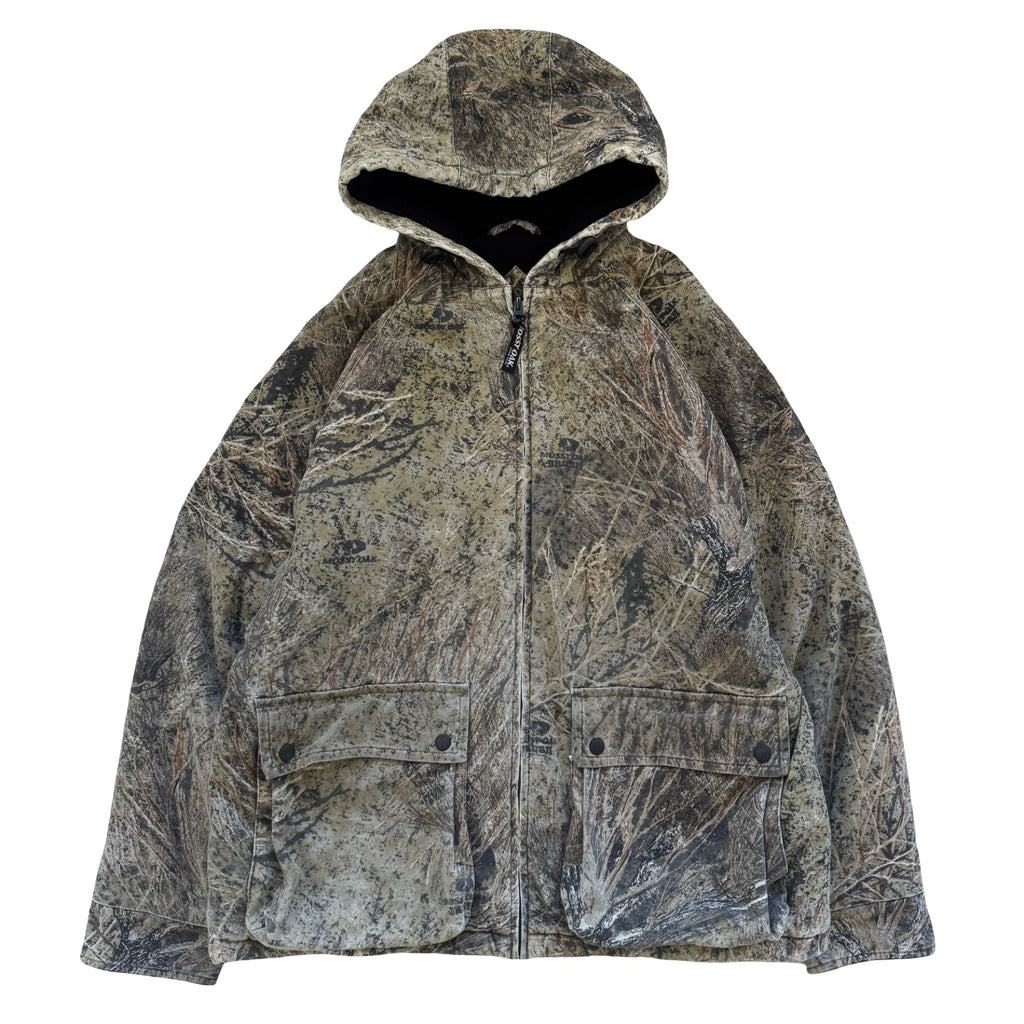 Mossy Oak Brush Camo Hooded Field Medium Jacket