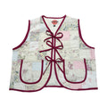 Light Spring Florals Quilted Vest Reworks