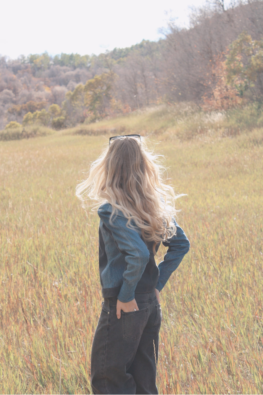 Denim Moto Jacket Women's Rework