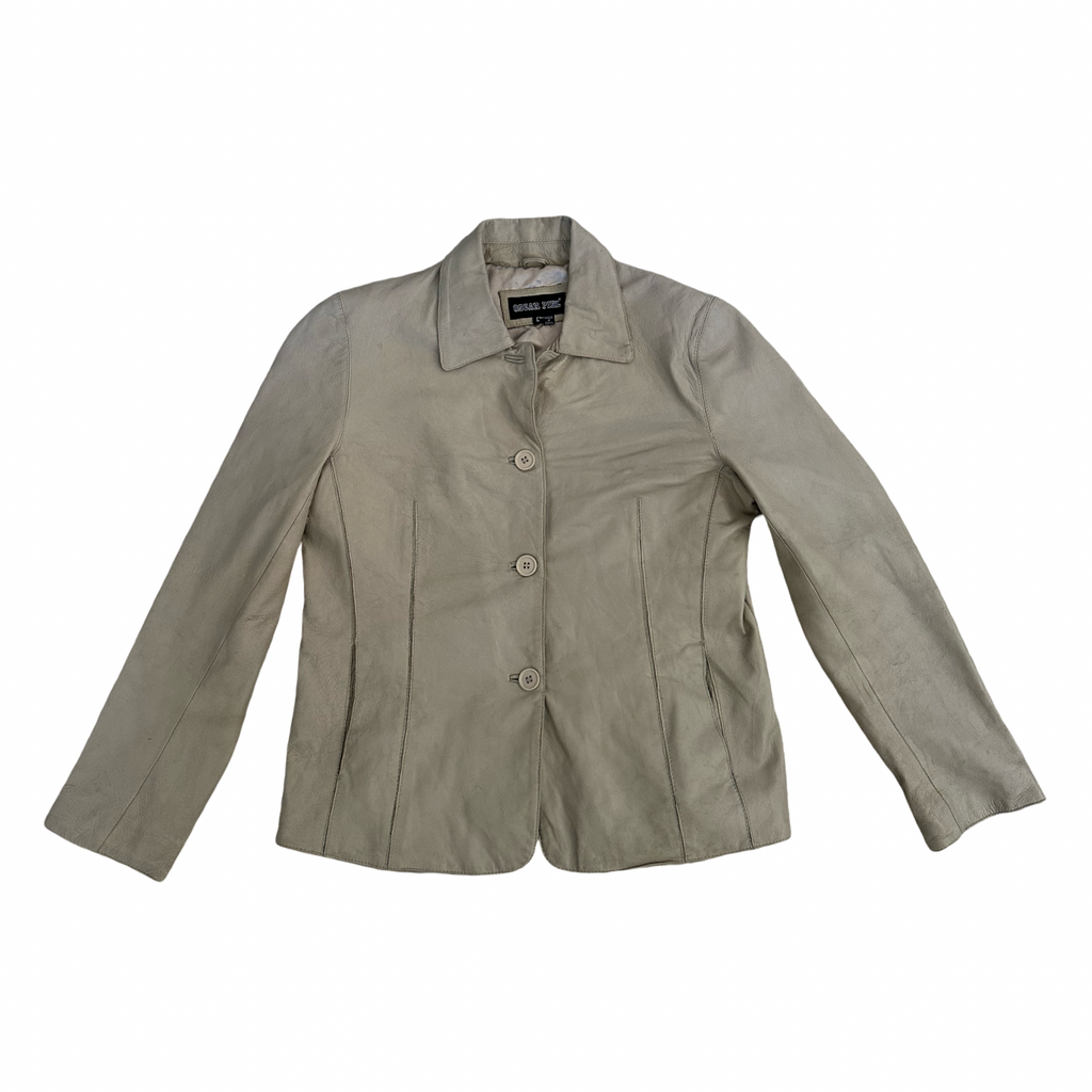Oscar Piel Large Leather Jacket