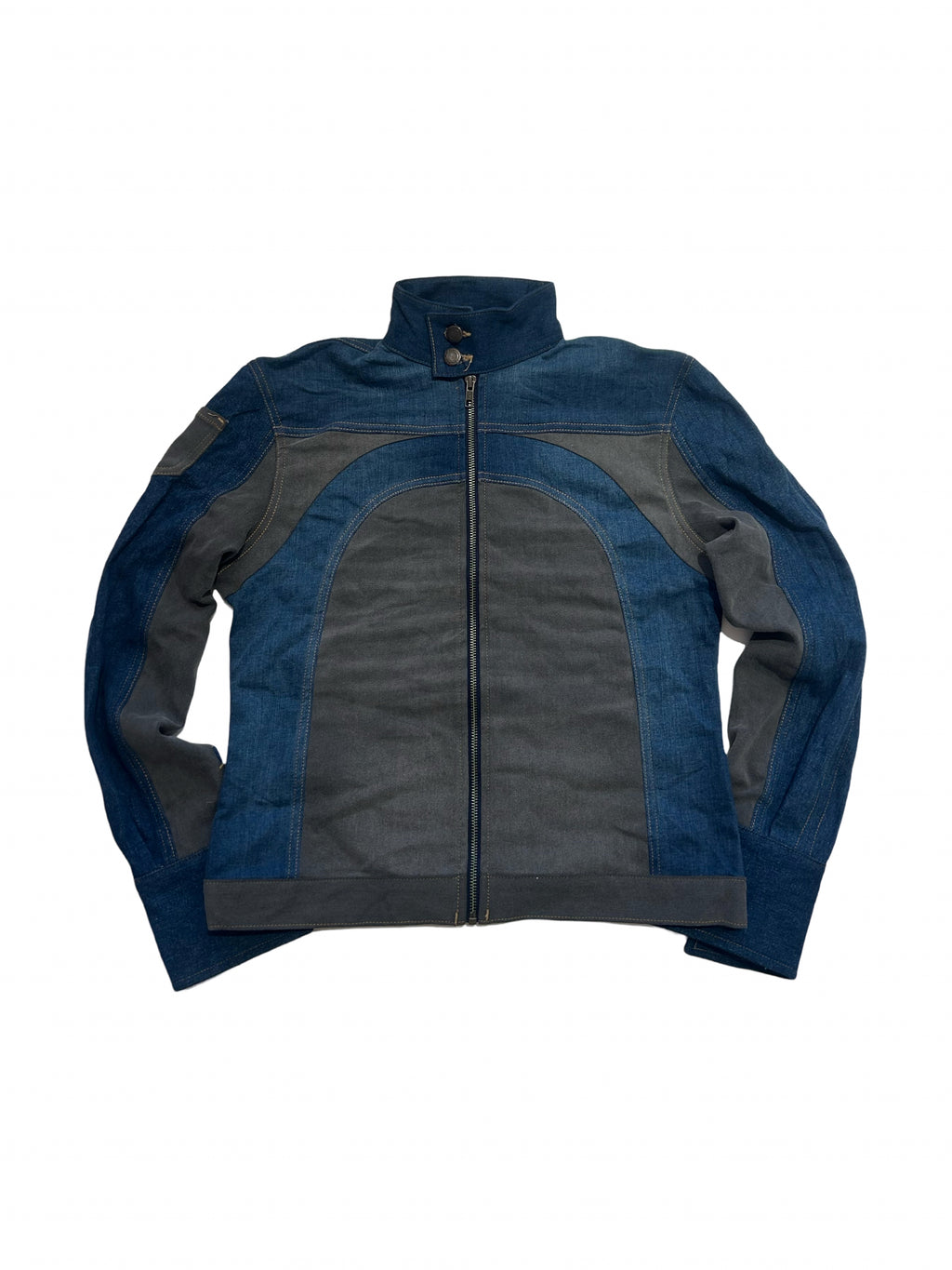 Denim Moto Jacket Women's Rework