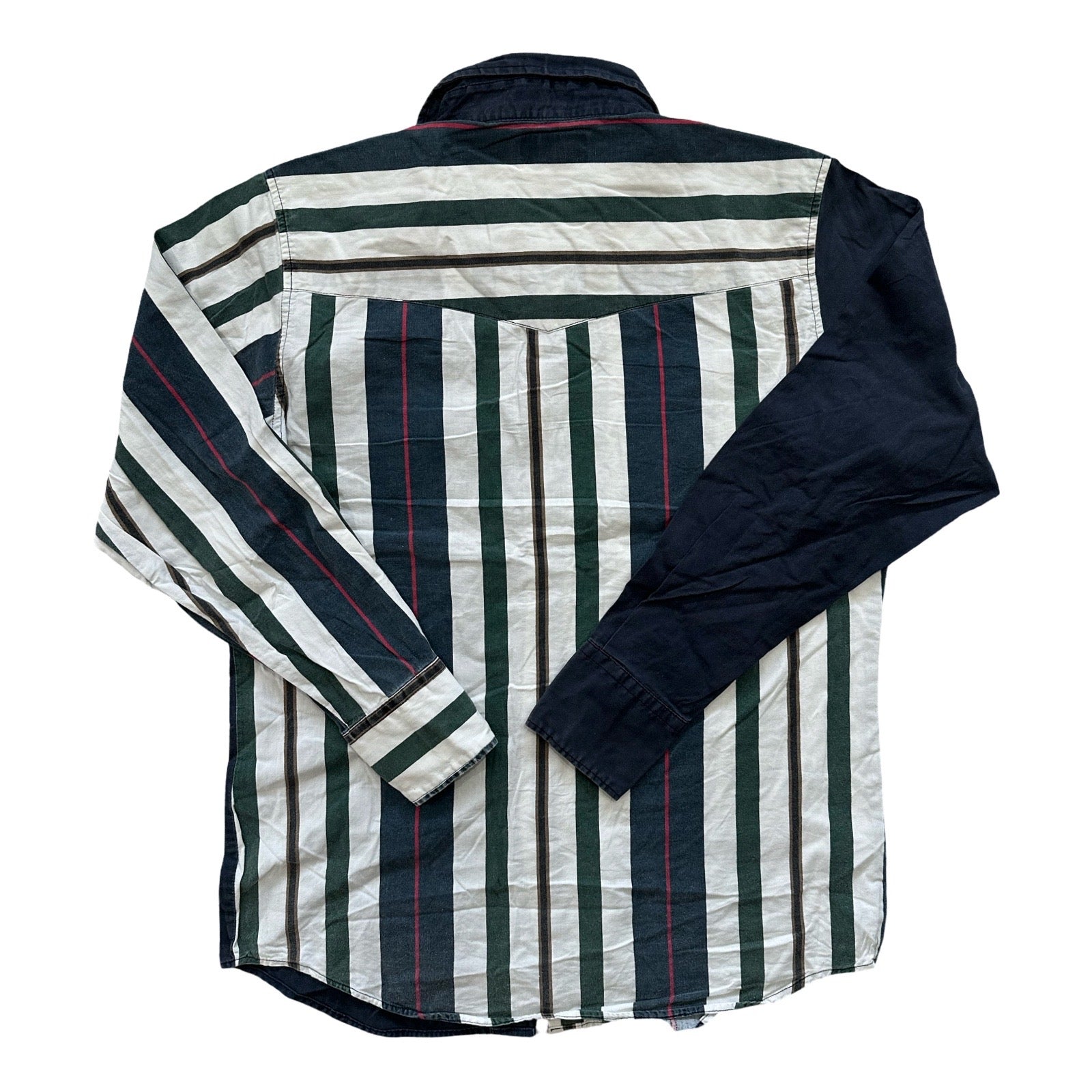 Striped Authentic Western Youngbloods Western Shirt