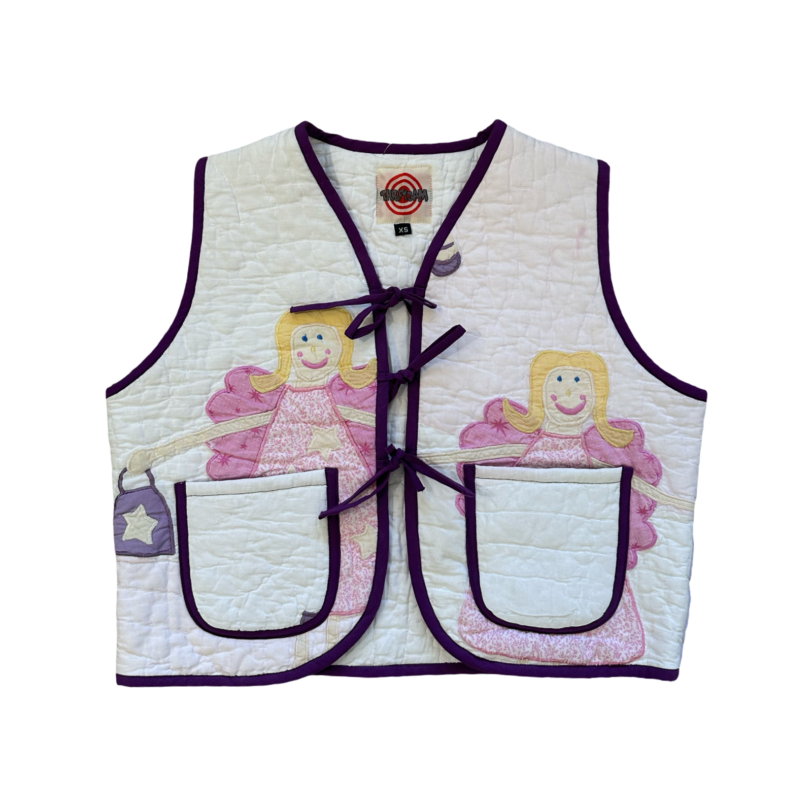 Fairy Princess XS Quilted Vest Rework