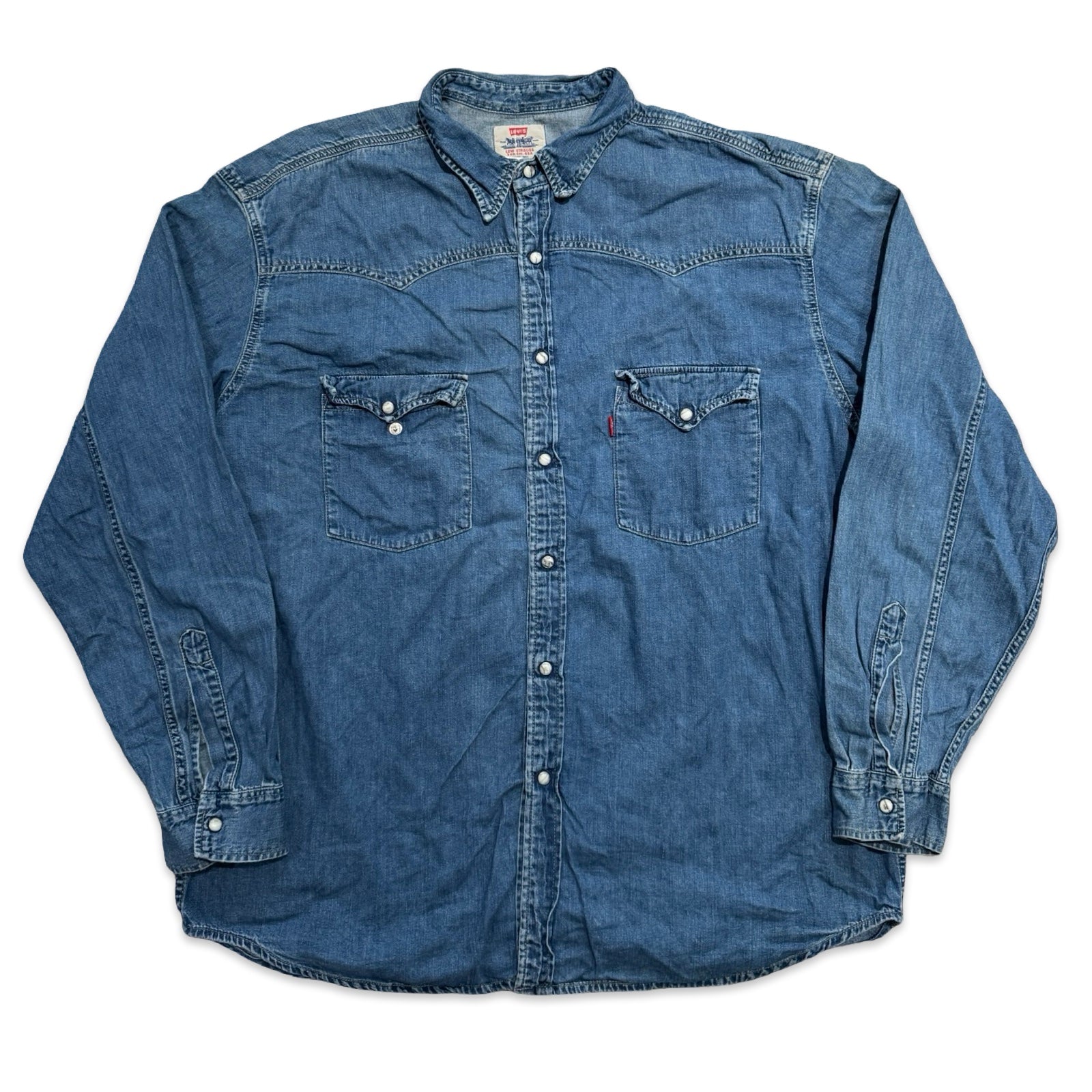 Denim Levi Strauss & Co Western Shirt
