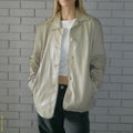 Oscar Piel Large Leather Jacket
