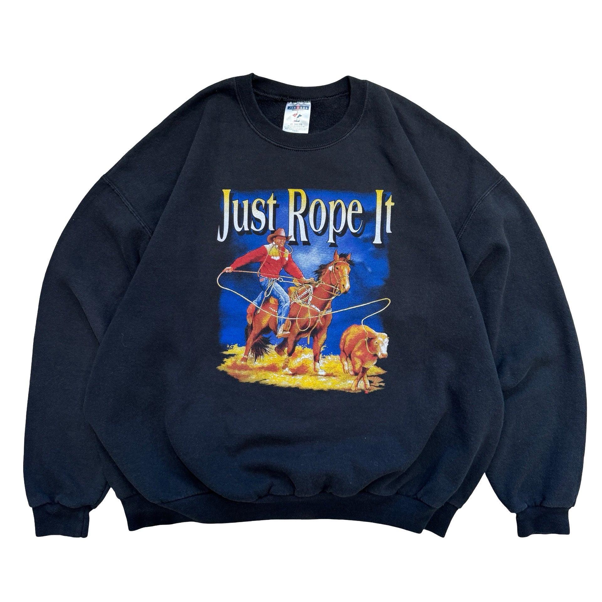"Just Rope It" 2XL Crewneck