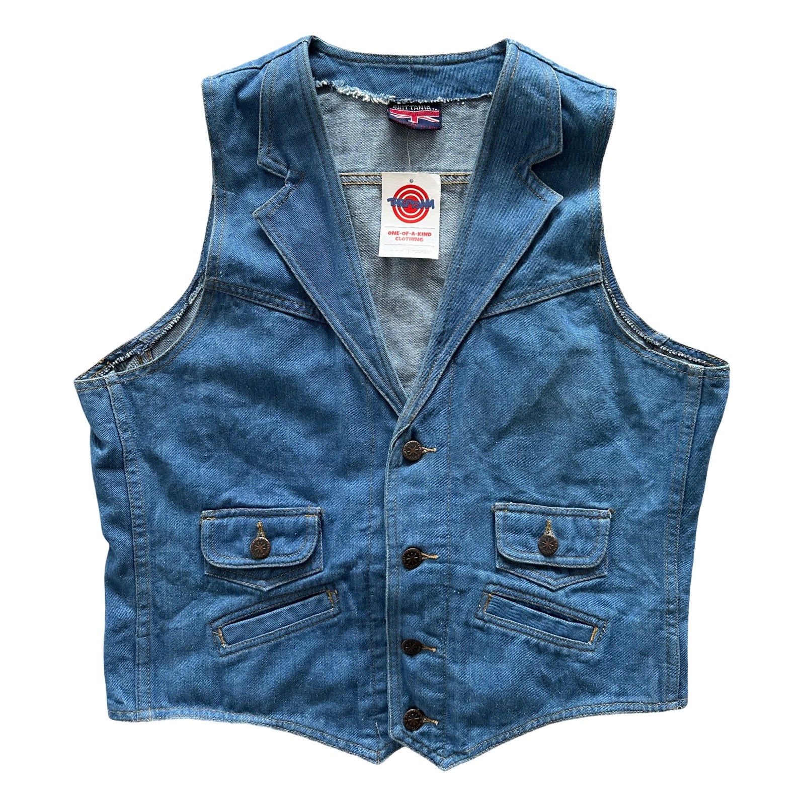 Brittania XL Denim Vest