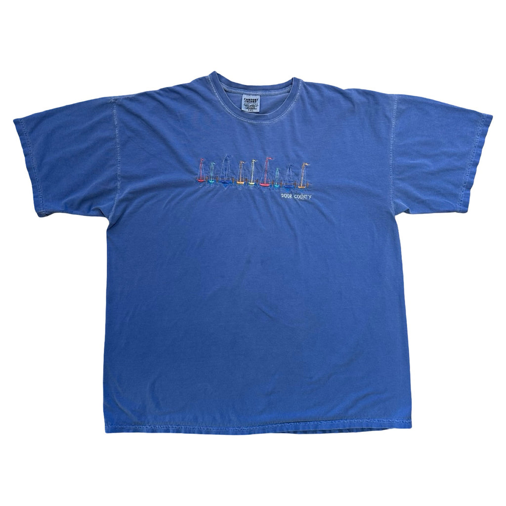 Door County Sailboat 2XL T-Shirt