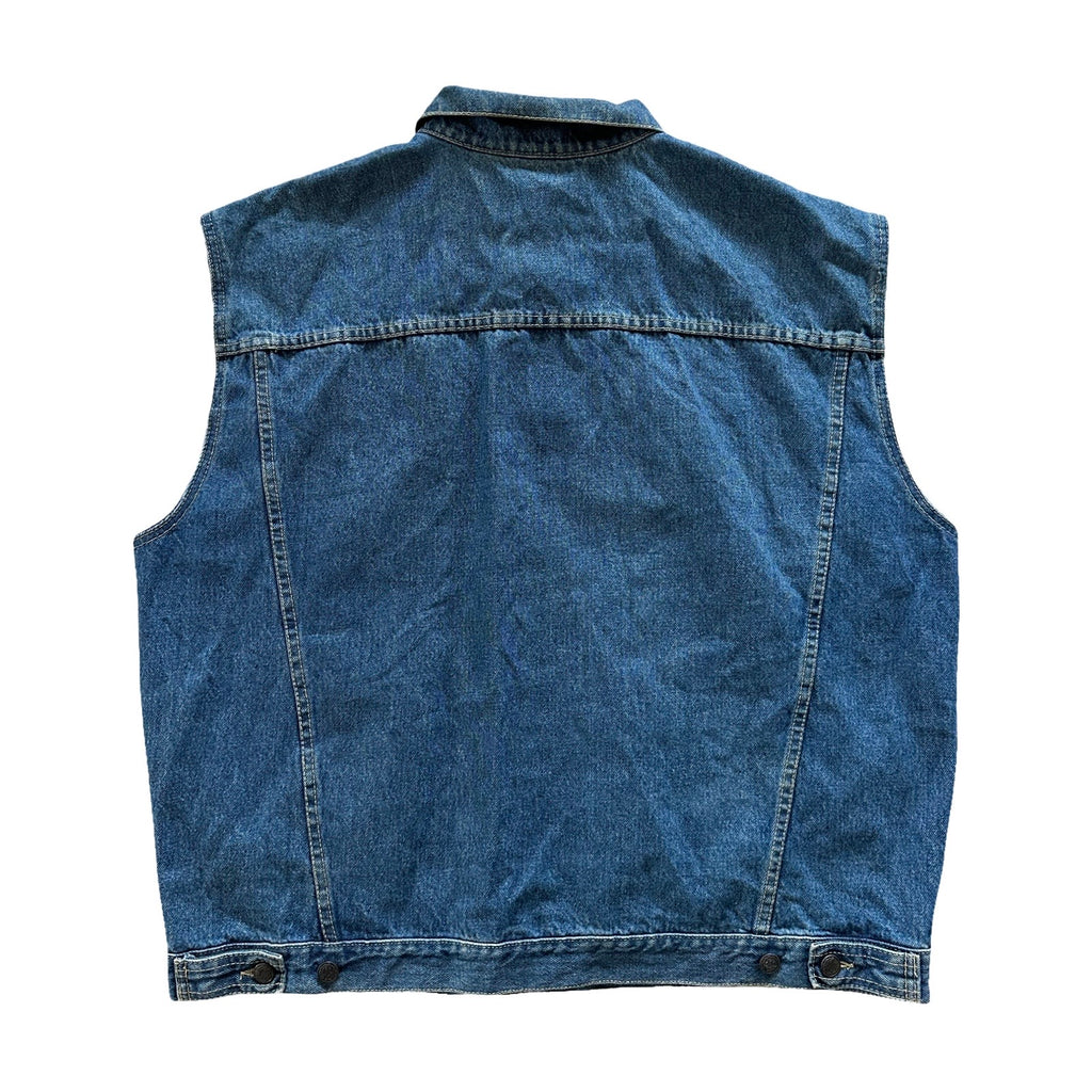 Boxy Cut 2XL Denim Vest