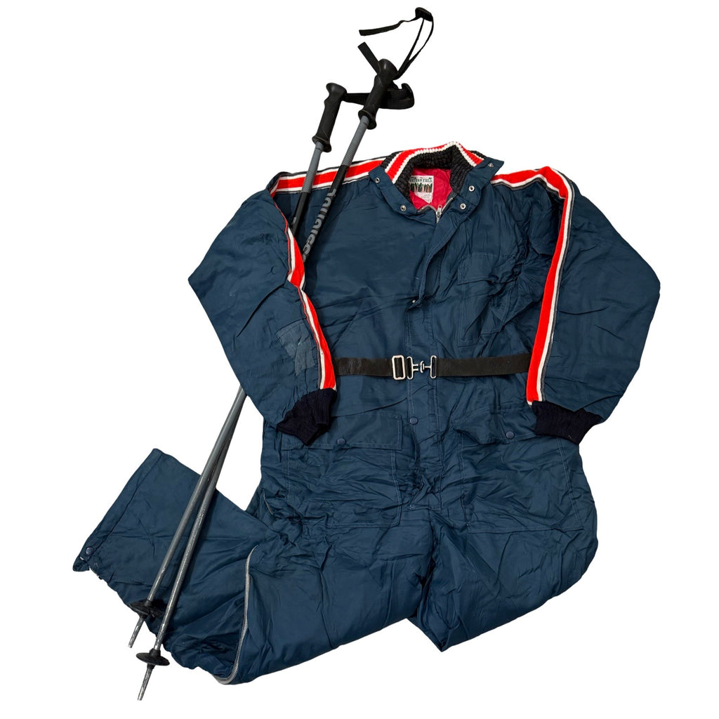 Western Field Large Striped Ski Snow Suit
