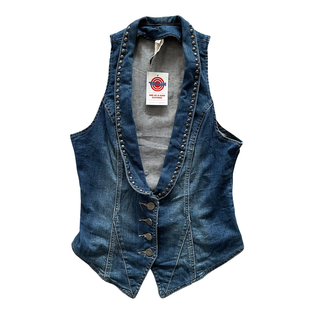 Bershka Large Denim Vest