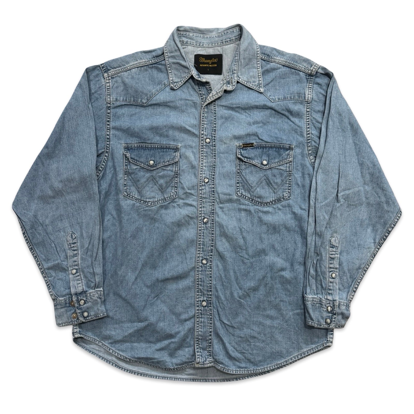 Denim Wrangler Western Shirt