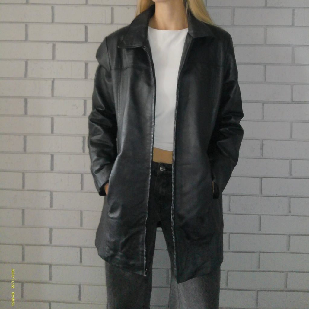 Weather Vane Small Leather Jacket
