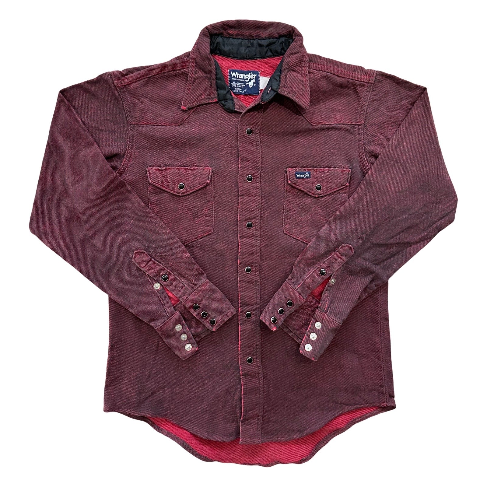 Red Wrangler Western Shirt