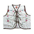 Gma's Garden XS Linen Tie Top Rework