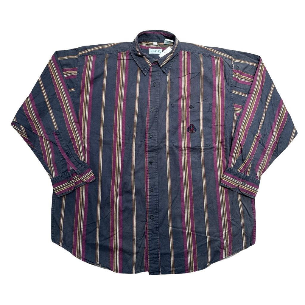 Striped IZOD Western Shirt