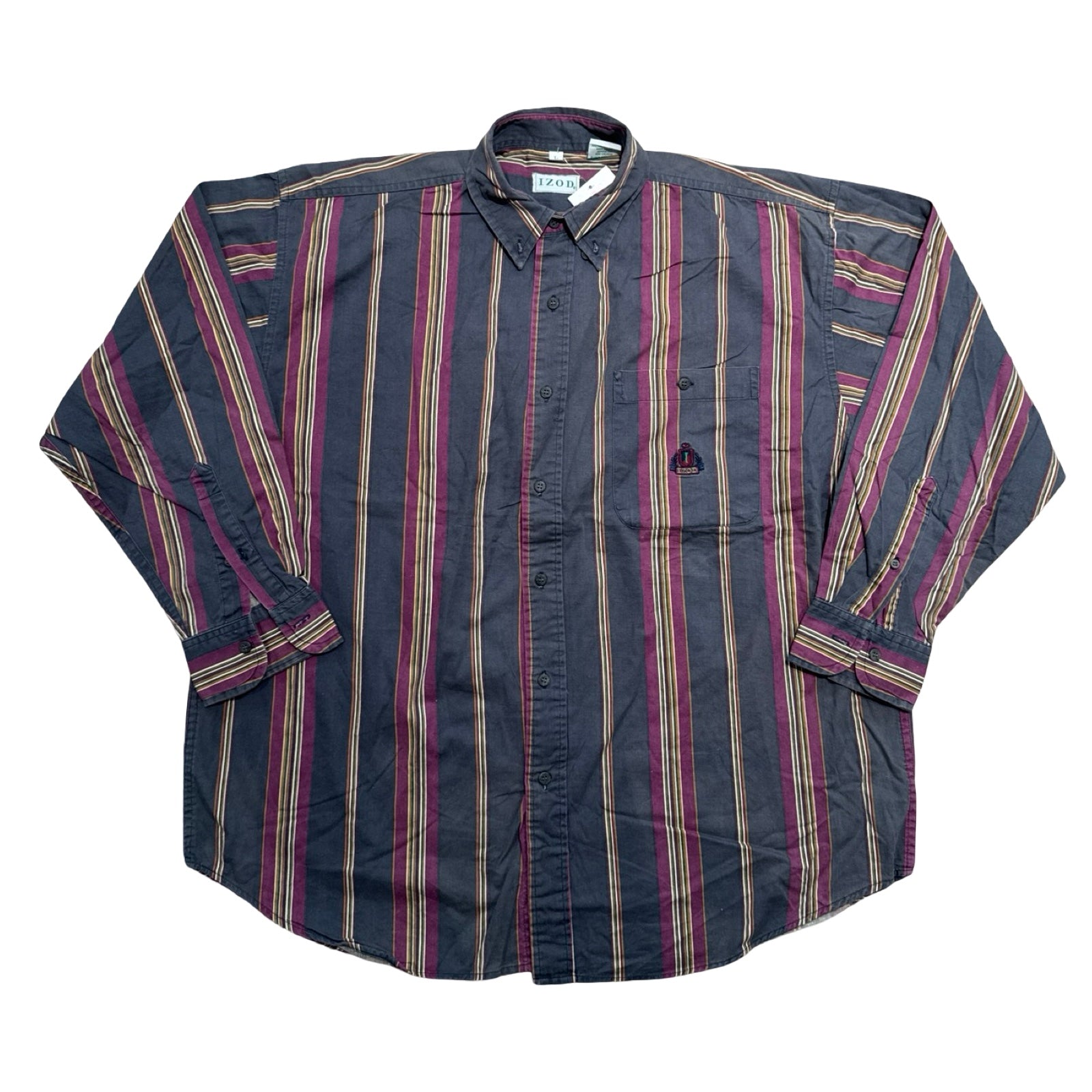 Striped IZOD Western Shirt