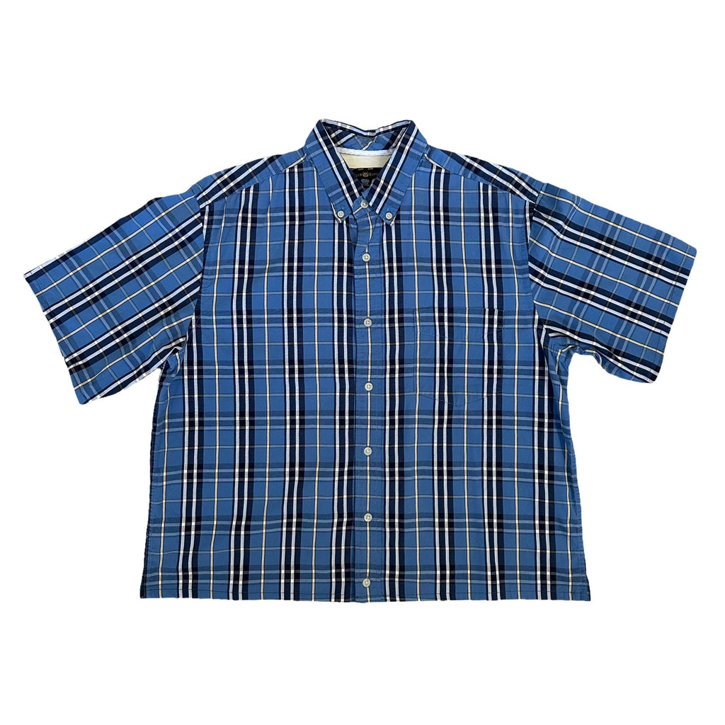 Boxy Waistline Cut Shirt - Cold Colorways