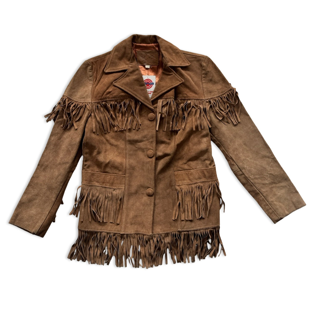 Rough 'N Ready Medium Suede Fringe Jacket