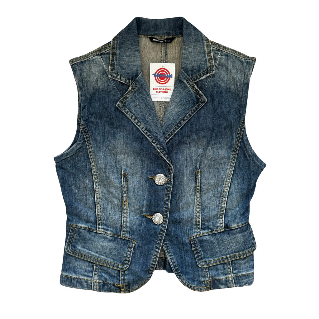 Monica's Medium Denim Vest
