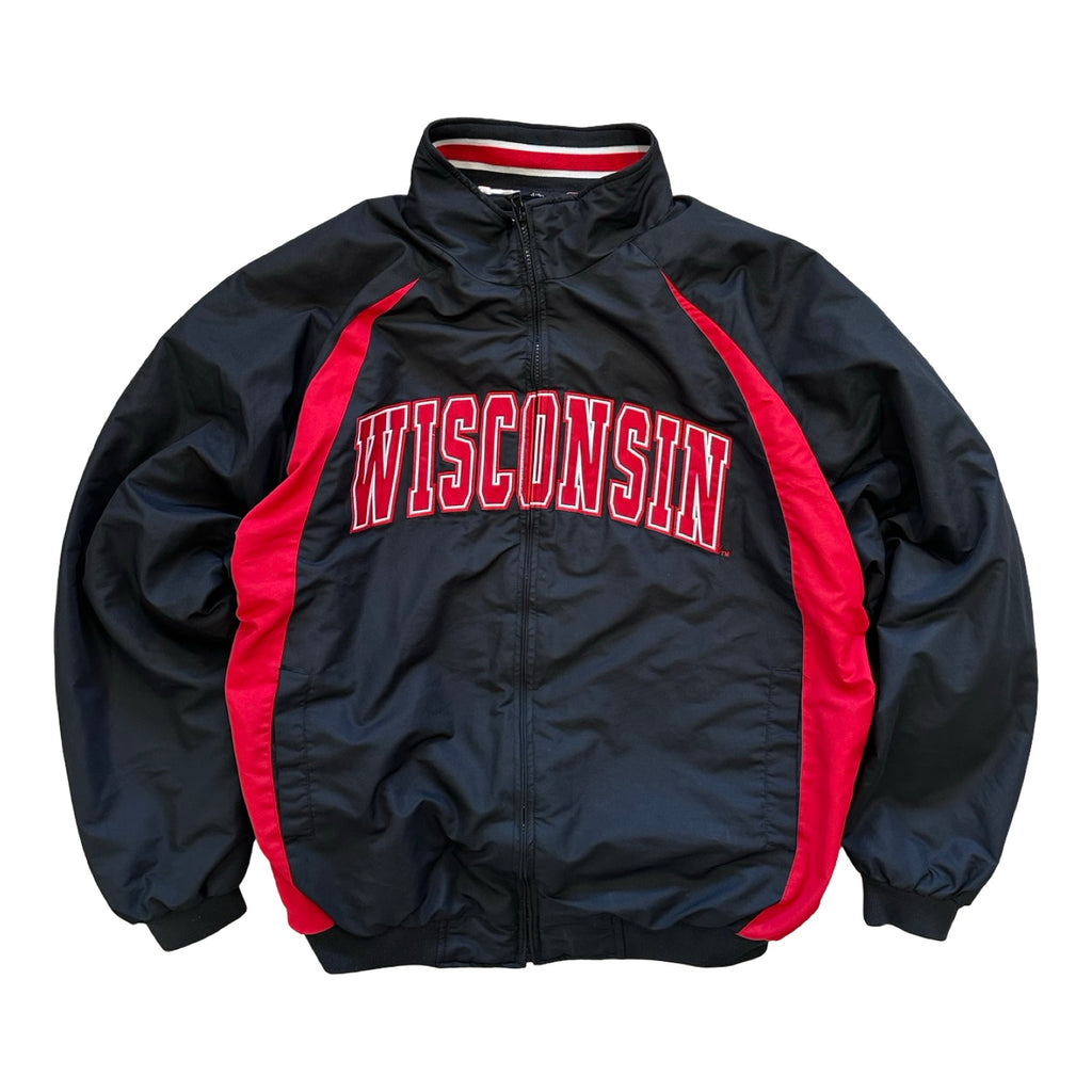University of Wisconsin Large Fleece-Lined Windbreaker